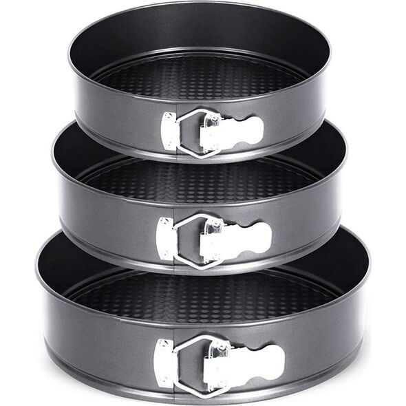 Elitehoff Tortownice Formy Do Pieczenia 3 Szt. 20/22/24cm E-8042 Lumarko! 13827692 5907768780425