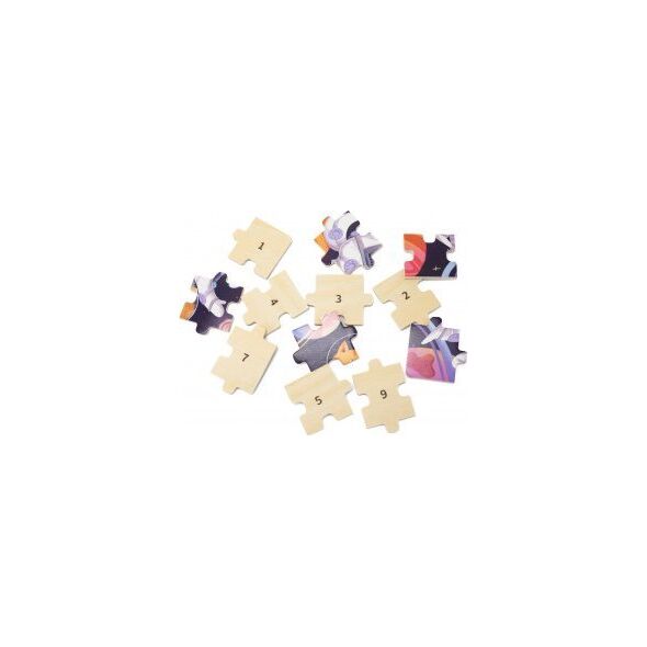 Viga Viga 44646 Puzzle na podkładce 24 elementy - kosmos 13828273 6971608446467
