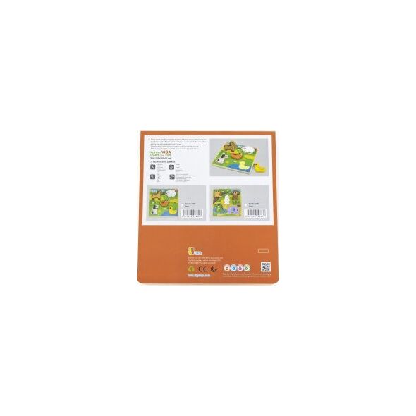 Viga Viga 44662 Drewniane puzzle - Farma 13828274 6971608446627