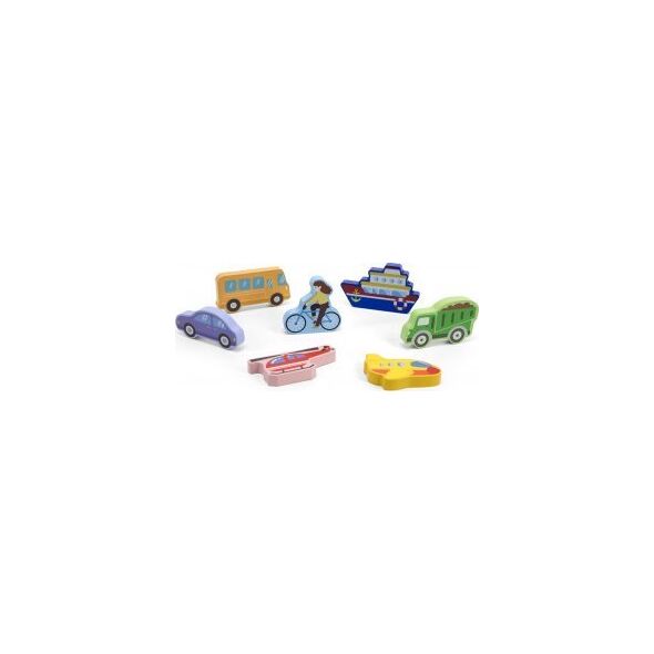 Viga Viga 44701 Puzzle na podkładce 7 elementów- transport 13828280 6971608447013