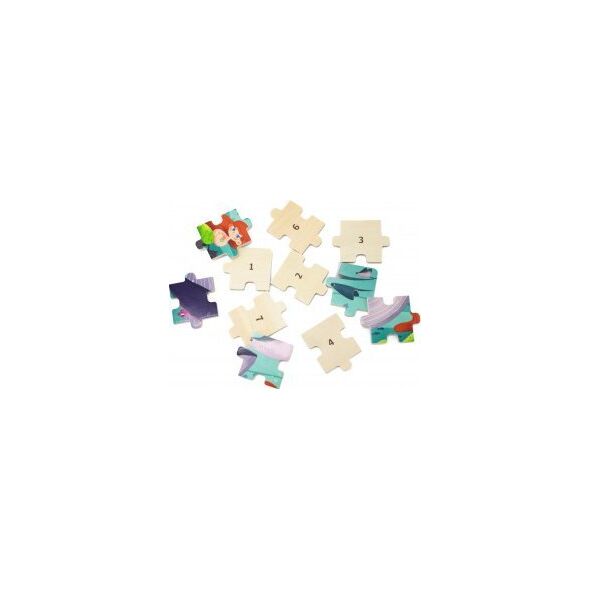 Viga Viga 44645 Puzzle na podkładce 24 elementy - morze 13828281 6971608446450