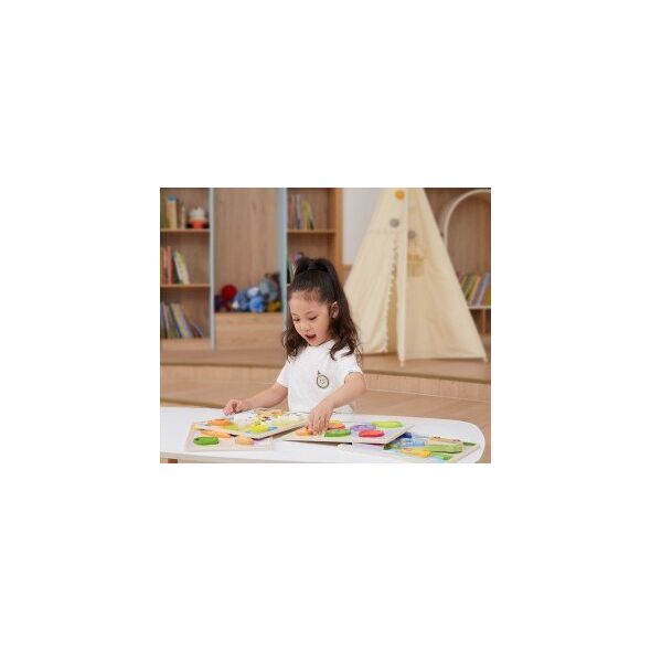 Viga Viga 44702 Puzzle na podkładce 7 elementów- farma 13828285 6971608447020