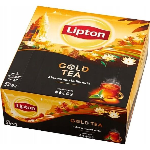 Lipton Herbata LIPTON czarna, English Breakfast, 92 torebki 13828628 8720608014422