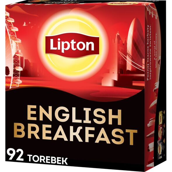 Lipton Herbata LIPTON czarna, English Breakfast, 92 torebki 13828628 8720608014422