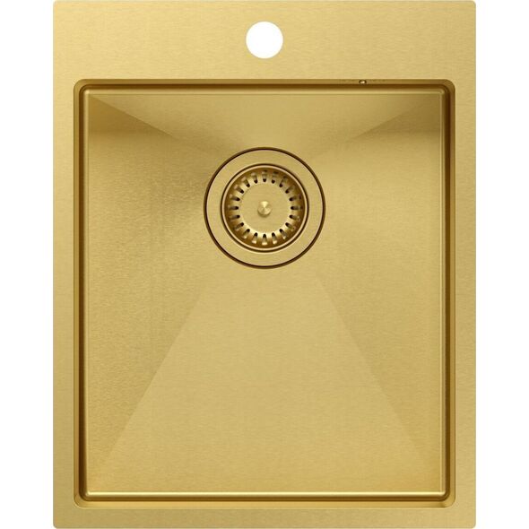 Zlewozmywak Quadron Zlewozmywak stalowy RUSSEL 90 Złoty 13828936 5904310999519