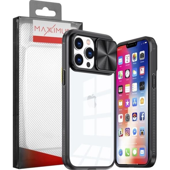 Maxximus MX CAMSLIDER IPHONE 11 PRO (5.8) BLACK / CZARNY 13839204 5901313078081