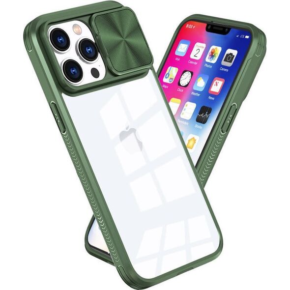 Maxximus MX CAMSLIDER IPHONE 14 PRO (6.1) GREEN / ZIELONY 13839210 5901313078272