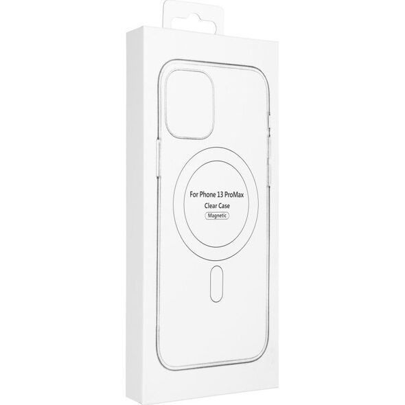 OEM Futerał CLEAR MAG COVER z ochroną aparatu kompatybilny z MagSafe do IPHONE 13 Pro Max transparentny 13843618 5903396156786
