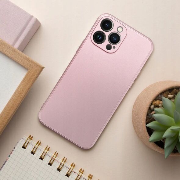 OEM Futerał METALLIC do IPHONE 7 / 8 / SE 2020 / SE 2022 różowy 13843626 5903396158636