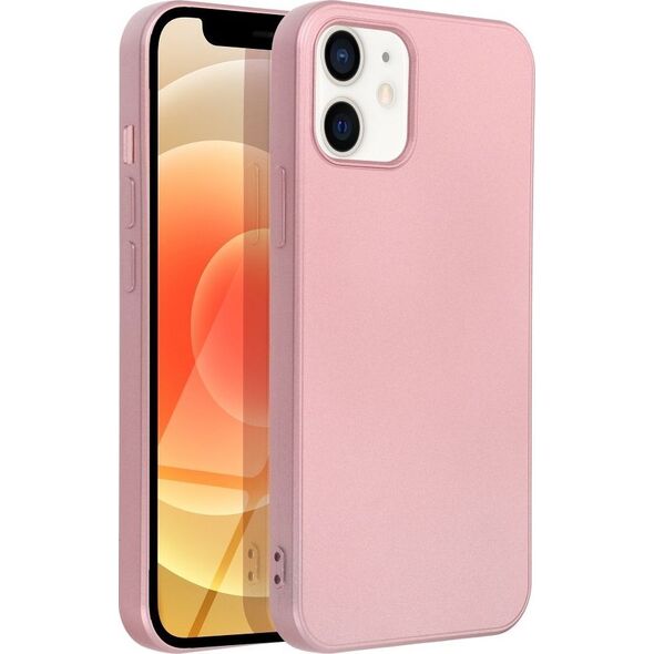 OEM Futerał METALLIC do IPHONE 12 / 12 Pro różowy 13843632 5903396158605