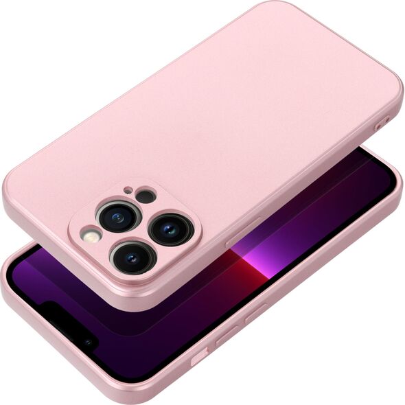 OEM Futerał METALLIC do IPHONE 12 / 12 Pro różowy 13843632 5903396158605