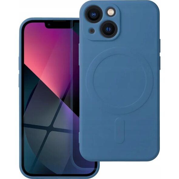 OEM Futerał SILICONE MAG COVER kompatybilny z MagSafe do IPHONE 13 Mini niebieski 13843671 5903396162411
