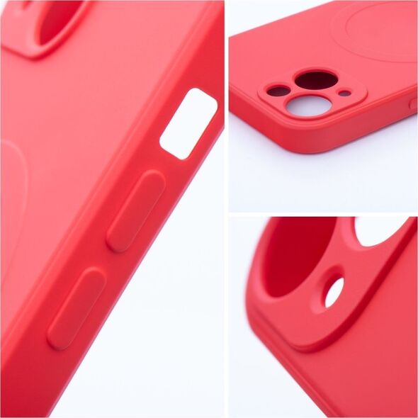 OEM Futerał SILICONE MAG COVER kompatybilny z MagSafe do IPHONE 12 Pro czerwony 13843682 5903396162541