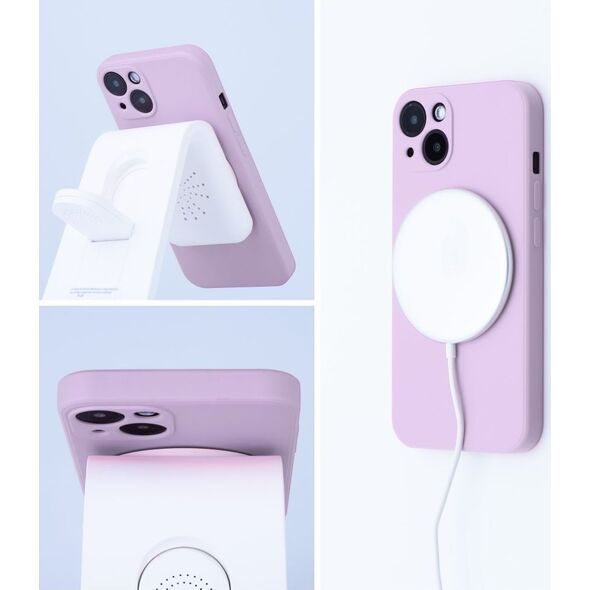 OEM Futerał SILICONE MAG COVER kompatybilny z MagSafe do IPHONE 11 różowy 13843692 5903396162978