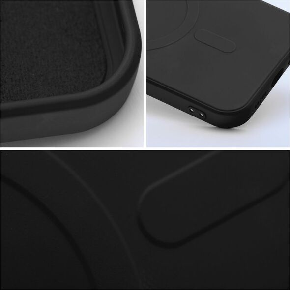 OEM Futerał SILICONE MAG COVER kompatybilny z MagSafe do IPHONE 7 / 8 / SE 2020 / SE 2022 czarny 13843741 5903396170768