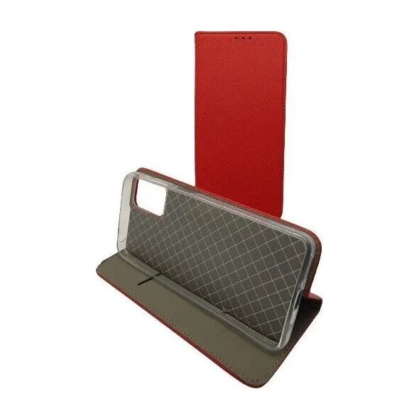 OEM Kabura SMART CASE Book do MOTOROLA E22 / E22i czerwony 13843869 5903396181306