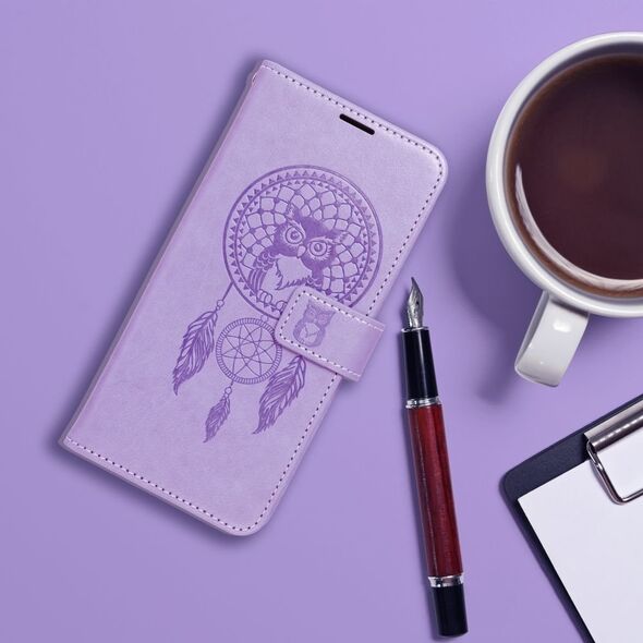 OEM Kabura MEZZO Book do XIAOMI Redmi 10 / 10 2022 łapacz snów fioletowy 13843922 5903396191039