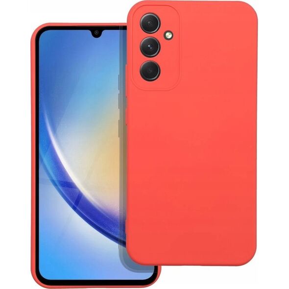 OEM Futerał SILICONE do SAMSUNG A34 5G brzoskwiniowy 13843972 5903396194610