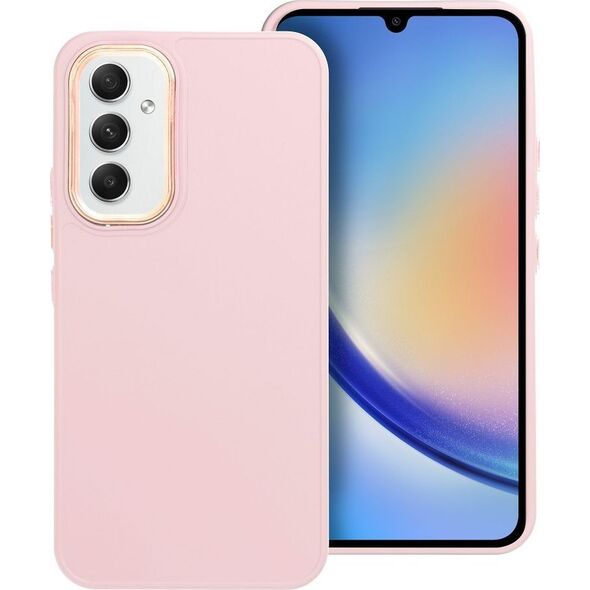 OEM Futerał FRAME do SAMSUNG A54 5G pudrowy róż 13844029 5903396196539