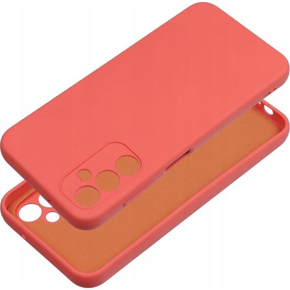 OEM Futerał SILICONE do SAMSUNG A14 5G / A14 4G brzoskwiniowy 13844045 5903396197093