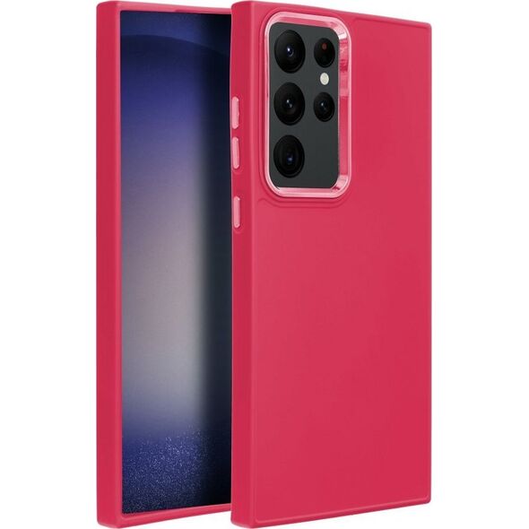 OEM Futerał FRAME do SAMSUNG S23 Ultra magenta 13844049 5903396196836