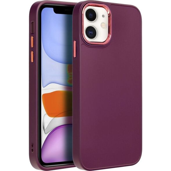 OEM Futerał FRAME do IPHONE 11 fioletowy 13844062 5903396198083
