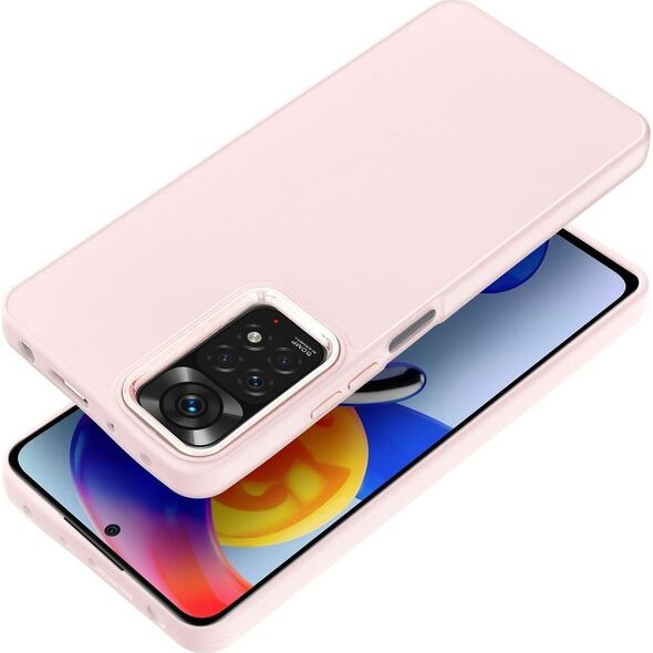 OEM Futerał FRAME do XIAOMI Redmi Note 11 / 11S pudrowy róż 13844066 5903396198571