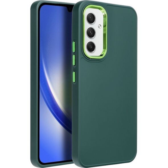 OEM Futerał FRAME do SAMSUNG A54 5G zielony 13844093 5903396199554