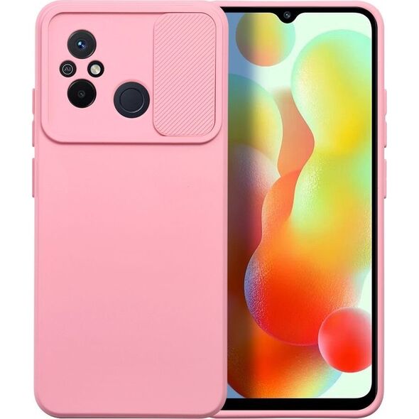 OEM Futerał SLIDE do XIAOMI Redmi 12C jasnoróżowy 13844200 5903396207334