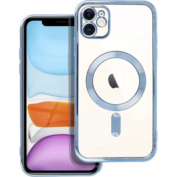 OEM Futerał ELECTRO MAG COVER kompatybilny z MagSafe do IPHONE 12 niebieski 13844208 5903396208706