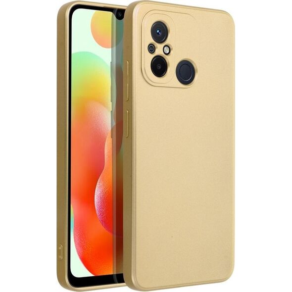 OEM Futerał METALLIC do XIAOMI Redmi 12C złoty 13844270 5903396211300