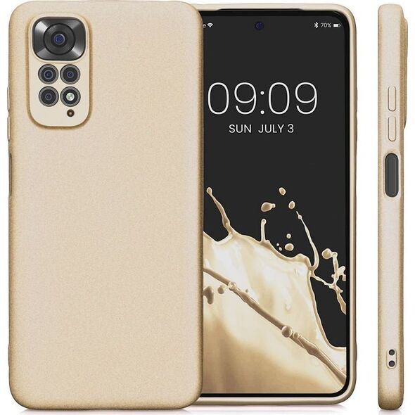 OEM Futerał METALLIC do XIAOMI Redmi 12C złoty 13844270 5903396211300