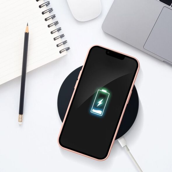 OEM Futerał CARD CASE do IPHONE 15 różowy 13844279 5903396211843