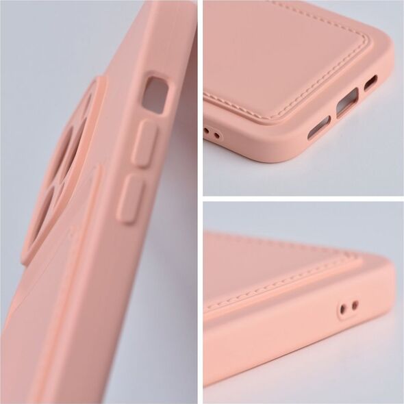 OEM Futerał CARD CASE do IPHONE 15 różowy 13844279 5903396211843