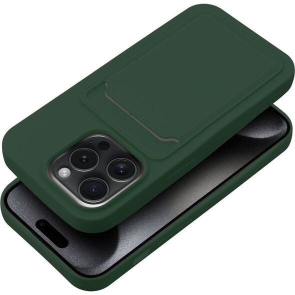OEM Futerał CARD CASE do IPHONE 15 Pro zielony 13844294 5903396211911