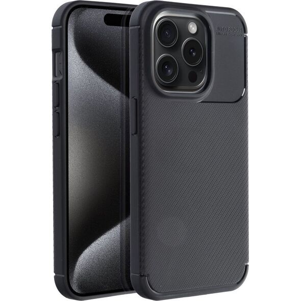 OEM Futerał CARBON PREMIUM do IPHONE 15 Pro czarny 13844297 5903396212086