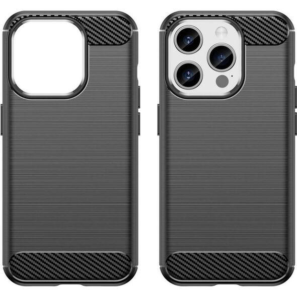 OEM Futerał CARBON do IPHONE 15 Pro Max czarny 13844302 5903396212017