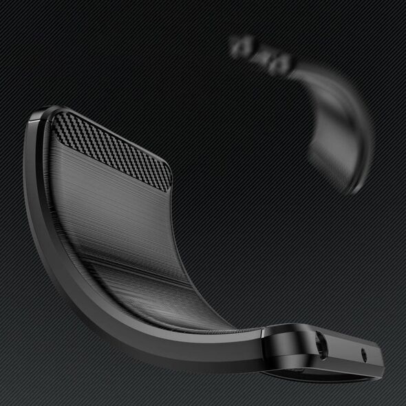 OEM Futerał CARBON do IPHONE 15 Pro Max czarny 13844302 5903396212017
