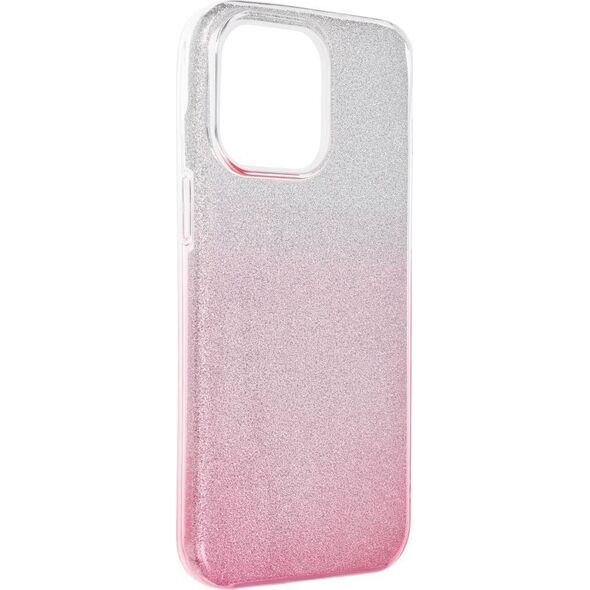 OEM Futerał SHINING do IPHONE 15 Pro Max transparentny różowy 13844326 5903396212604