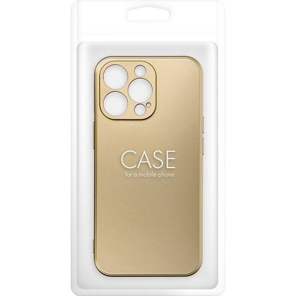 OEM Futerał METALLIC do IPHONE 15 złoty 13844356 5903396213243