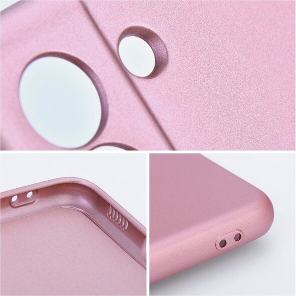 OEM Futerał METALLIC do IPHONE 15 Plus różowy 13844365 5903396213328