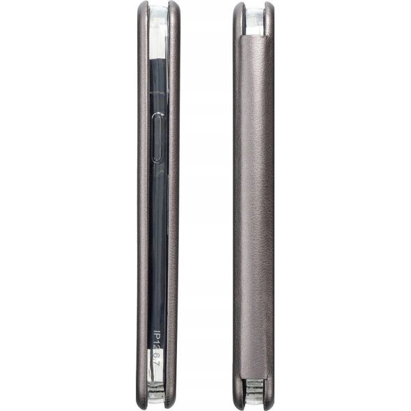 OEM Kabura ELEGANCE Book do IPHONE 15 Pro Max stalowy 13844476 5903396215872