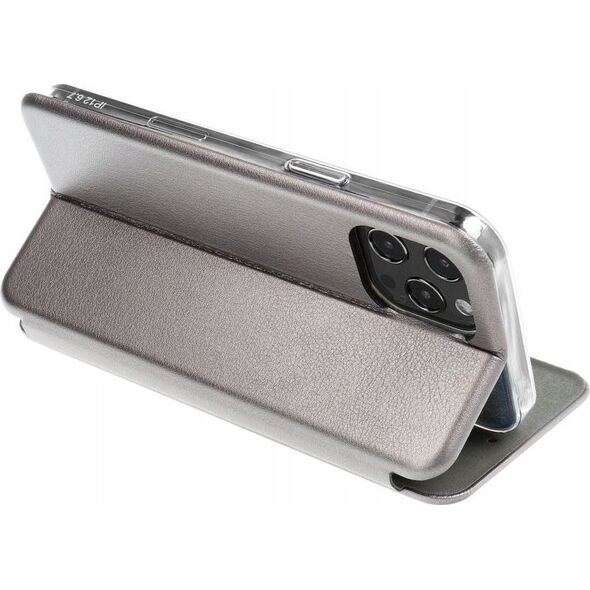OEM Kabura ELEGANCE Book do IPHONE 15 Pro Max stalowy 13844476 5903396215872