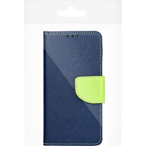 OEM Kabura FANCY Book do IPHONE 15 Pro Max granatowo limonkowy 13844513 5903396216695