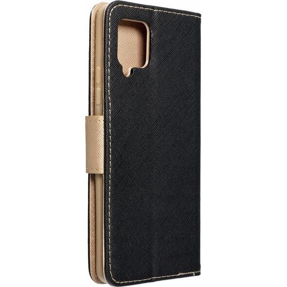 OEM Kabura FANCY Book do IPHONE 15 Pro czarno złoty 13844515 5903396216756