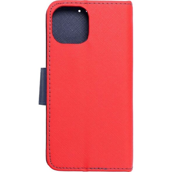 OEM Kabura FANCY Book do IPHONE 15 czerwono granatowy 13844516 5903396216657