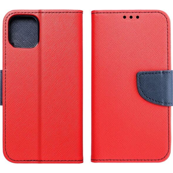 OEM Kabura FANCY Book do IPHONE 15 czerwono granatowy 13844516 5903396216657