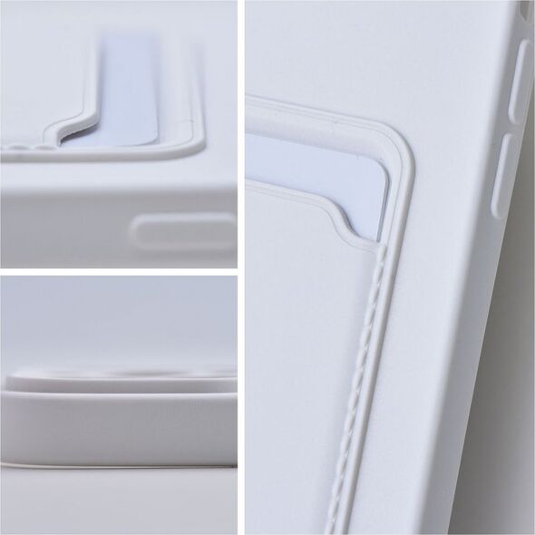 OEM Futerał CARD CASE do IPHONE 15 Pro Max biały 13844537 5903396217357