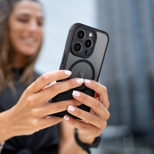 OEM Futerał FULL MATTE MAG COVER kompatybilny z MagSafe do IPHONE 11 Pro czarny 13844557 5903396218415