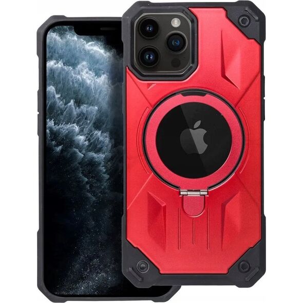 OEM Futerał ARMOR MAG COVER kompatybilny z MagSafe do IPHONE 11 Pro Max czerwony 13844574 5903396219245